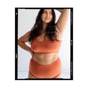 Arq Full Coverage Bra in Rust